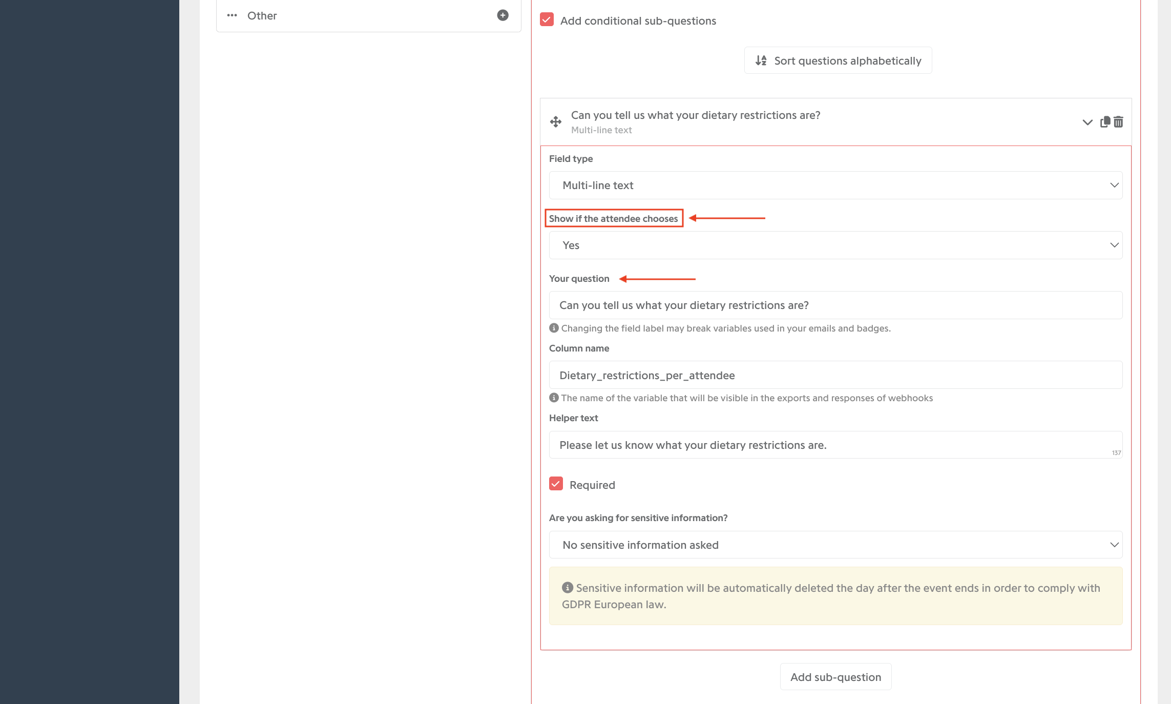 How do you create sub-questions in your registration form-2-EN.png