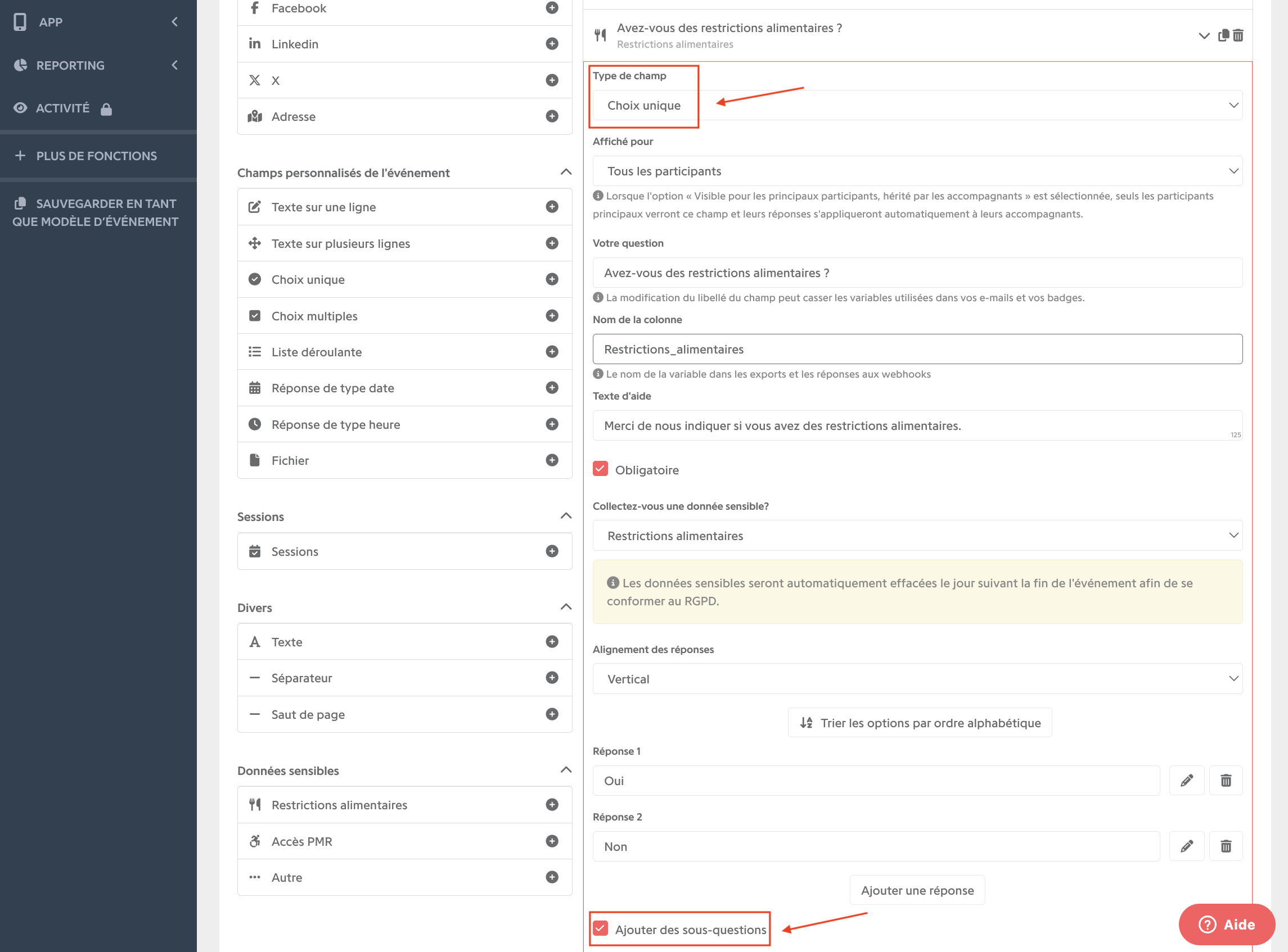 Comment créer une sous questions dans votre formulaire d'inscription ?-1-FR-NEW.png