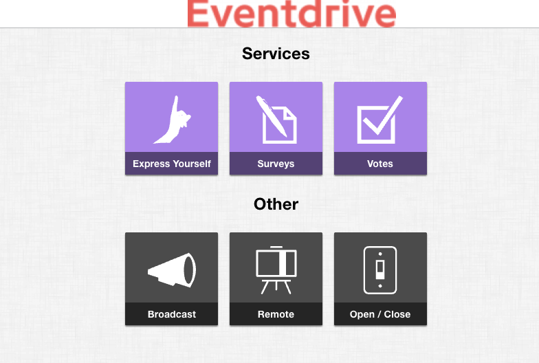 Moderation platform home, with the Broadcast service